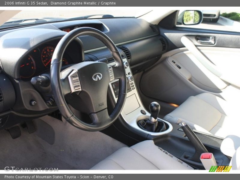 Diamond Graphite Metallic / Graphite 2006 Infiniti G 35 Sedan