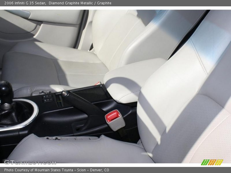 Diamond Graphite Metallic / Graphite 2006 Infiniti G 35 Sedan