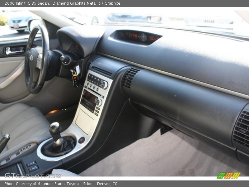 Diamond Graphite Metallic / Graphite 2006 Infiniti G 35 Sedan