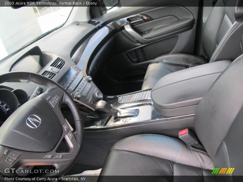 Formal Black / Ebony 2009 Acura MDX Technology