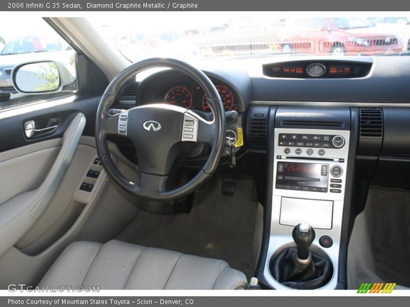 Diamond Graphite Metallic / Graphite 2006 Infiniti G 35 Sedan