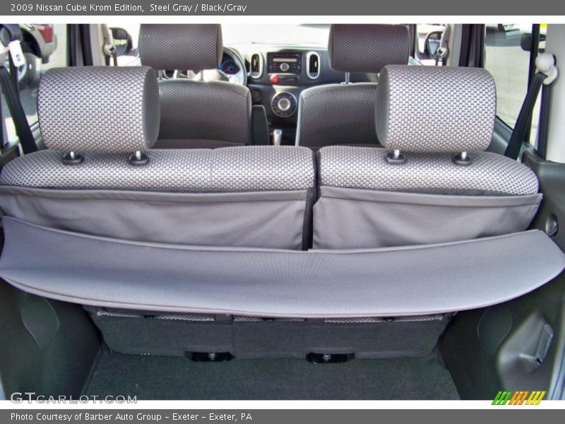 Steel Gray / Black/Gray 2009 Nissan Cube Krom Edition