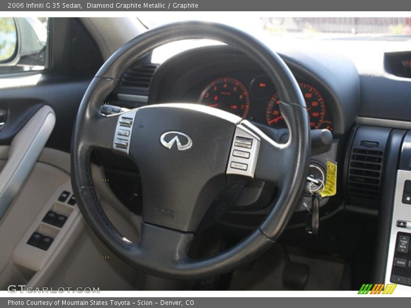 Diamond Graphite Metallic / Graphite 2006 Infiniti G 35 Sedan