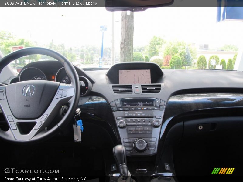 Formal Black / Ebony 2009 Acura MDX Technology