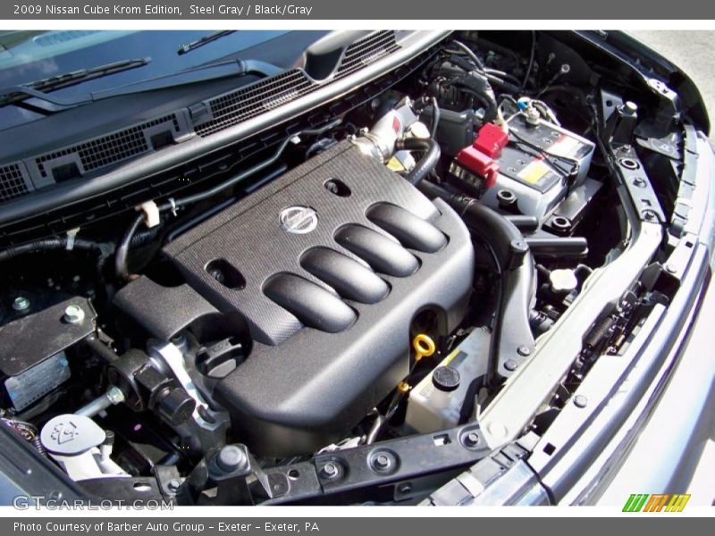 Steel Gray / Black/Gray 2009 Nissan Cube Krom Edition