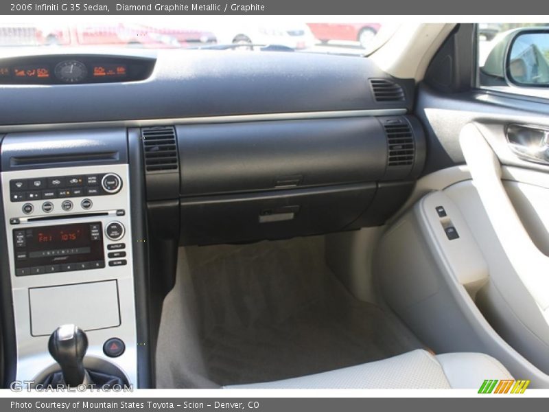 Diamond Graphite Metallic / Graphite 2006 Infiniti G 35 Sedan