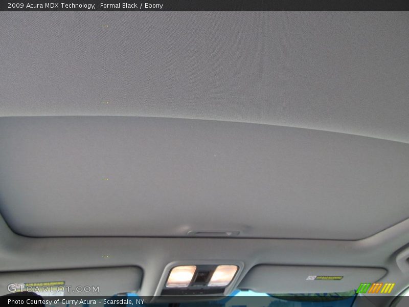 Formal Black / Ebony 2009 Acura MDX Technology