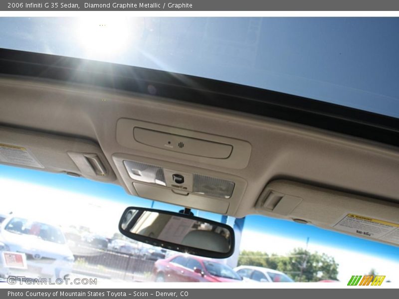 Diamond Graphite Metallic / Graphite 2006 Infiniti G 35 Sedan