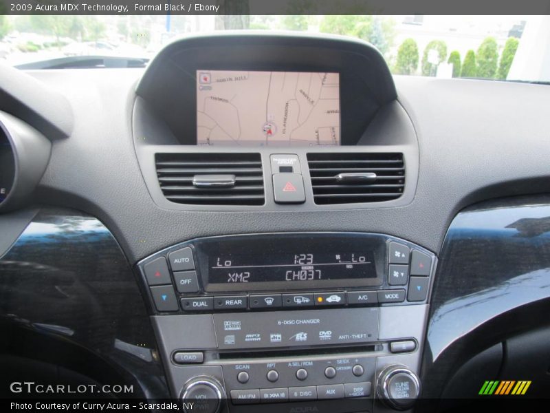 Formal Black / Ebony 2009 Acura MDX Technology