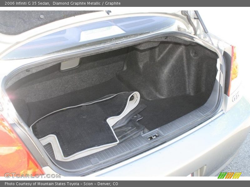 Diamond Graphite Metallic / Graphite 2006 Infiniti G 35 Sedan