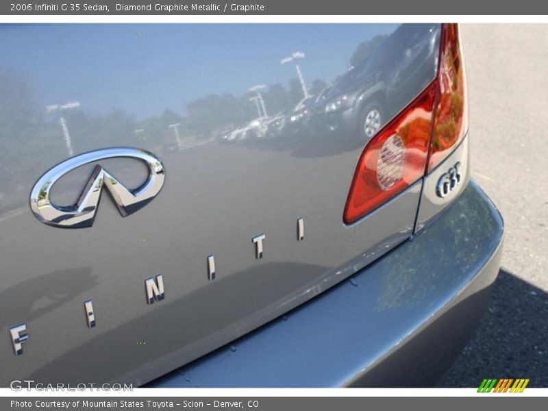 Diamond Graphite Metallic / Graphite 2006 Infiniti G 35 Sedan