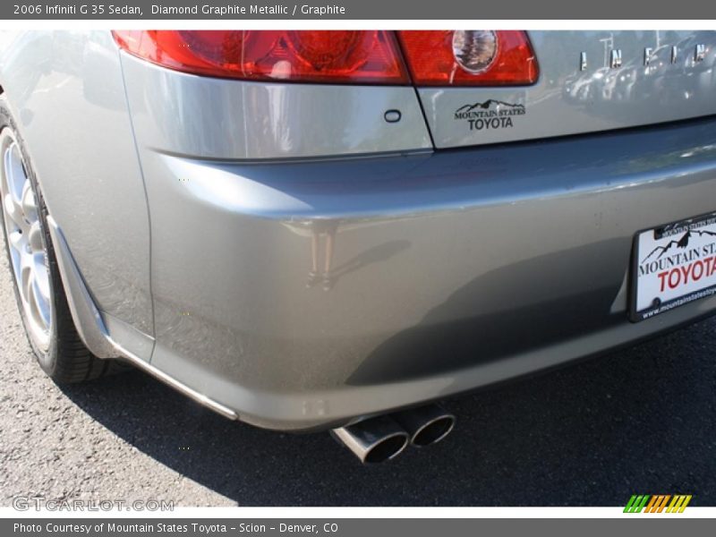Diamond Graphite Metallic / Graphite 2006 Infiniti G 35 Sedan