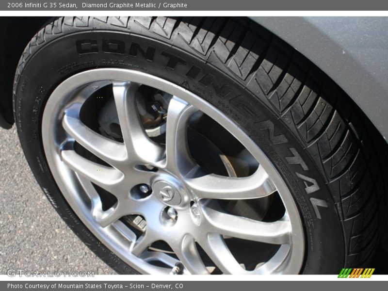 Diamond Graphite Metallic / Graphite 2006 Infiniti G 35 Sedan