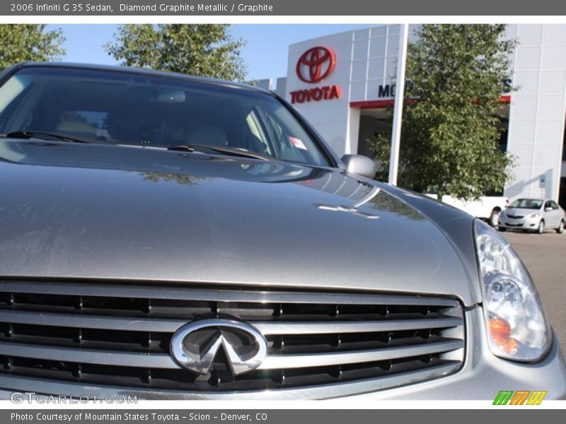 Diamond Graphite Metallic / Graphite 2006 Infiniti G 35 Sedan