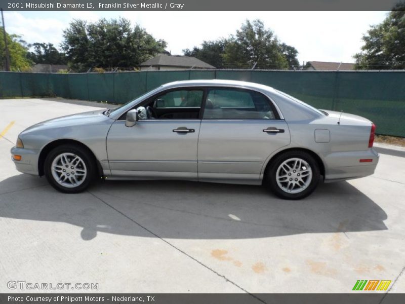 Franklin Silver Metallic / Gray 2001 Mitsubishi Diamante LS