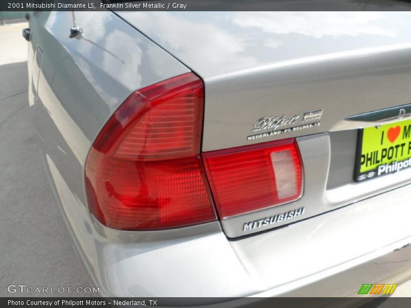 Franklin Silver Metallic / Gray 2001 Mitsubishi Diamante LS
