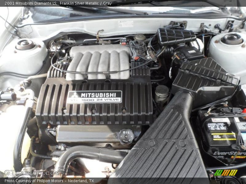  2001 Diamante LS Engine - 3.5 Liter SOHC 24-Valve V6