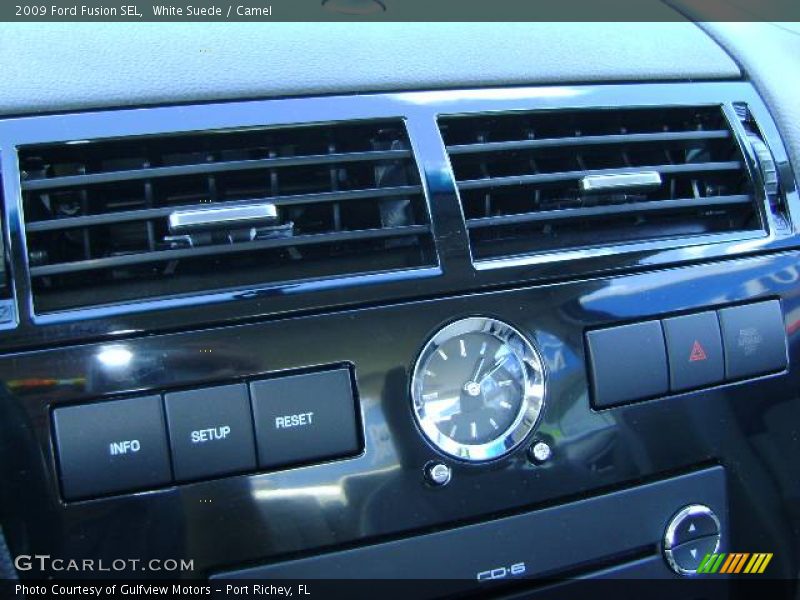 White Suede / Camel 2009 Ford Fusion SEL