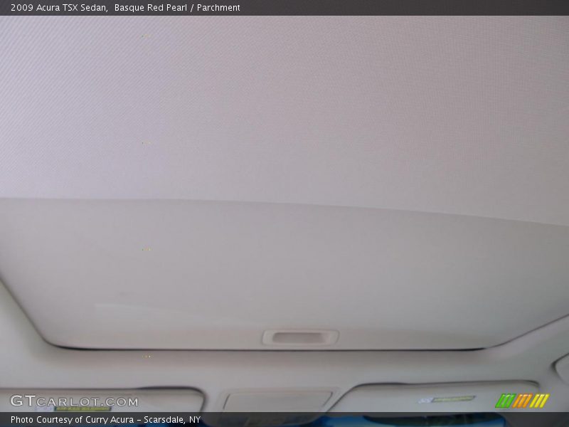 Basque Red Pearl / Parchment 2009 Acura TSX Sedan