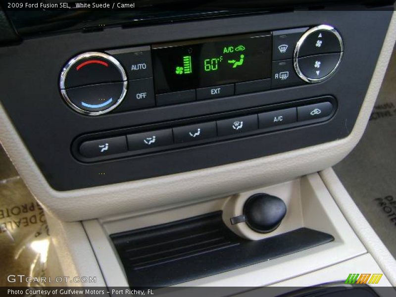 White Suede / Camel 2009 Ford Fusion SEL
