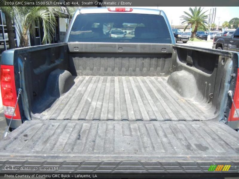 Stealth Gray Metallic / Ebony 2009 GMC Sierra 1500 SLT Crew Cab 4x4
