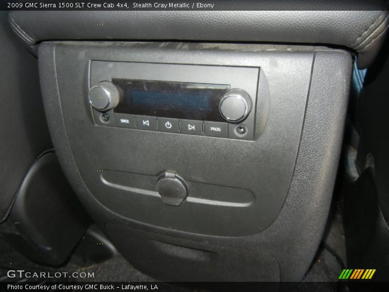 Stealth Gray Metallic / Ebony 2009 GMC Sierra 1500 SLT Crew Cab 4x4