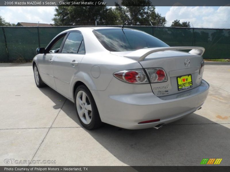 Glacier Silver Metallic / Gray 2006 Mazda MAZDA6 s Sedan