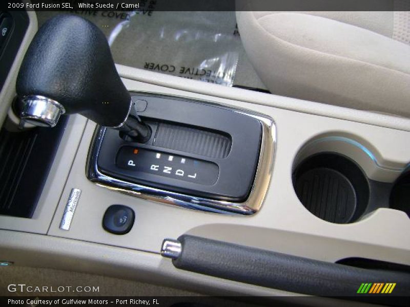 White Suede / Camel 2009 Ford Fusion SEL