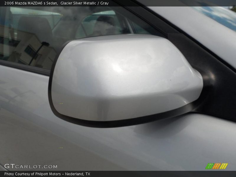 Glacier Silver Metallic / Gray 2006 Mazda MAZDA6 s Sedan