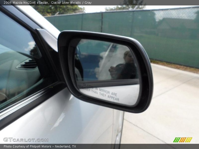 Glacier Silver Metallic / Gray 2006 Mazda MAZDA6 s Sedan