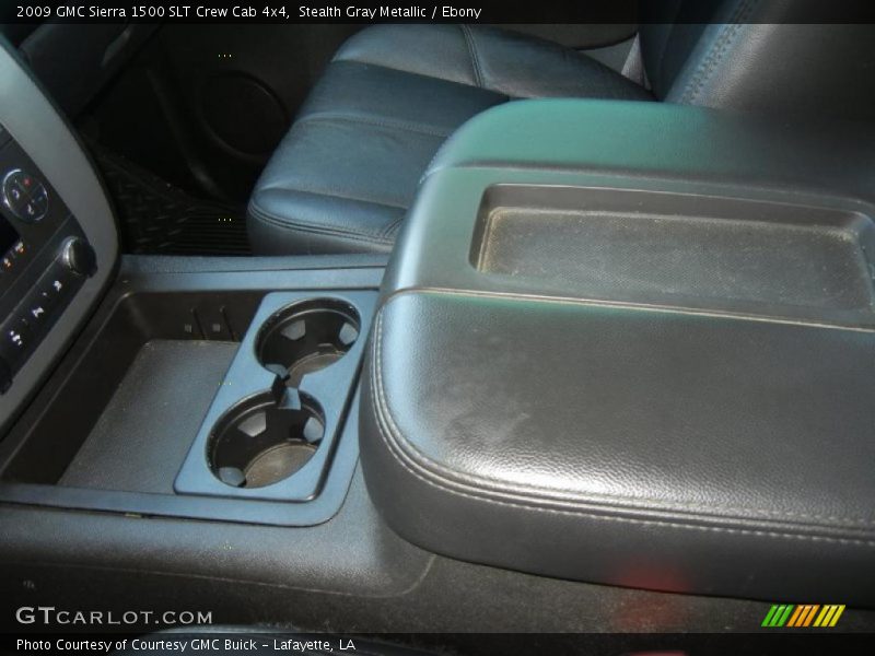 Stealth Gray Metallic / Ebony 2009 GMC Sierra 1500 SLT Crew Cab 4x4