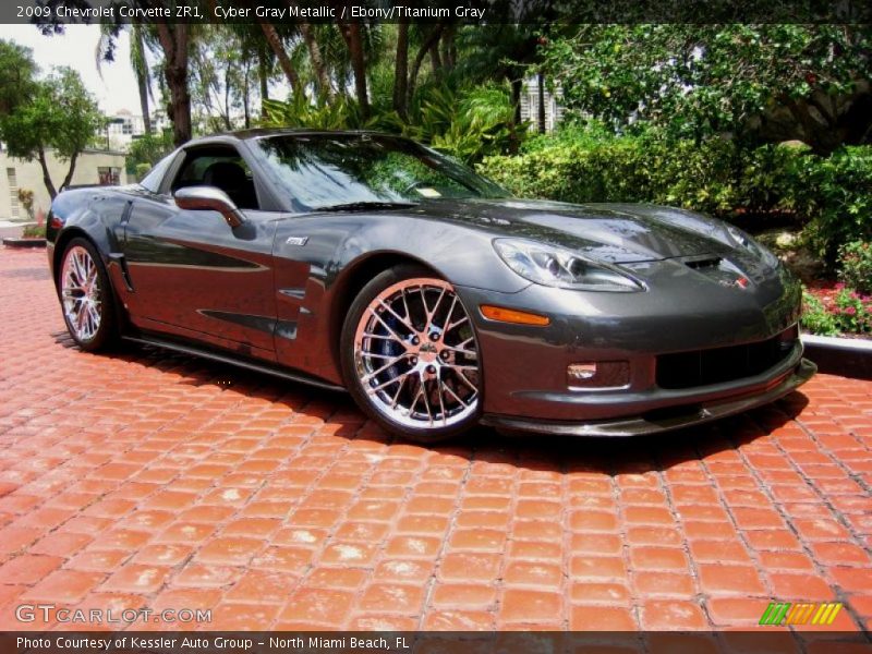 Front 3/4 View of 2009 Corvette ZR1