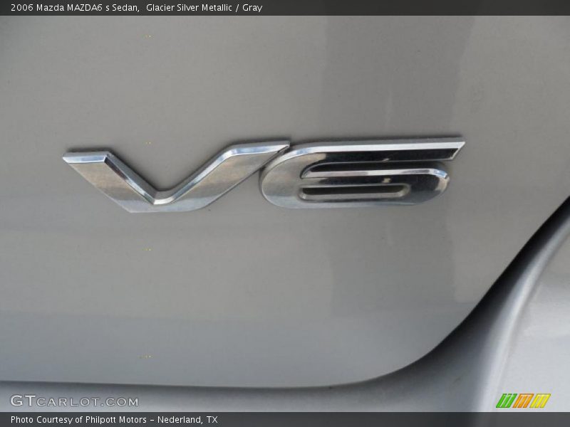 Glacier Silver Metallic / Gray 2006 Mazda MAZDA6 s Sedan