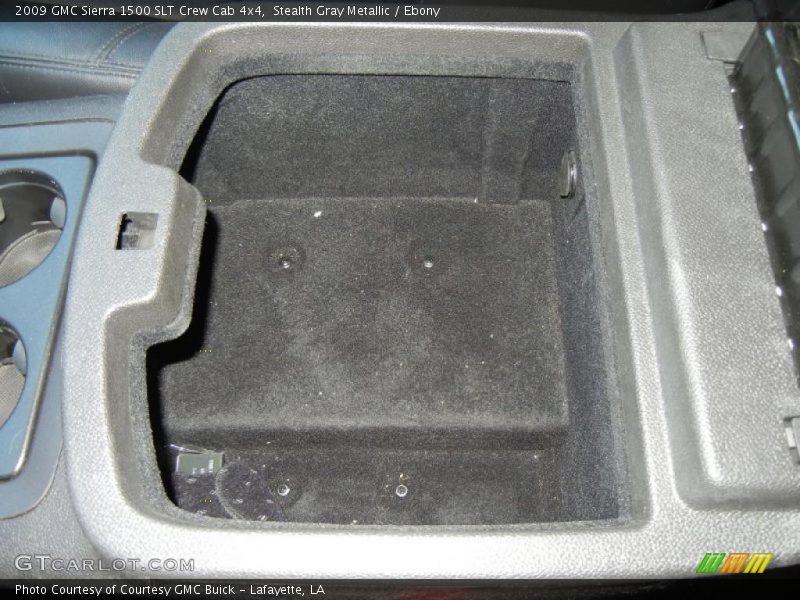 Stealth Gray Metallic / Ebony 2009 GMC Sierra 1500 SLT Crew Cab 4x4