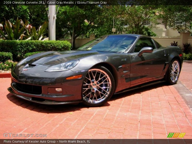 Front 3/4 View of 2009 Corvette ZR1