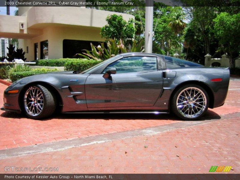  2009 Corvette ZR1 Cyber Gray Metallic