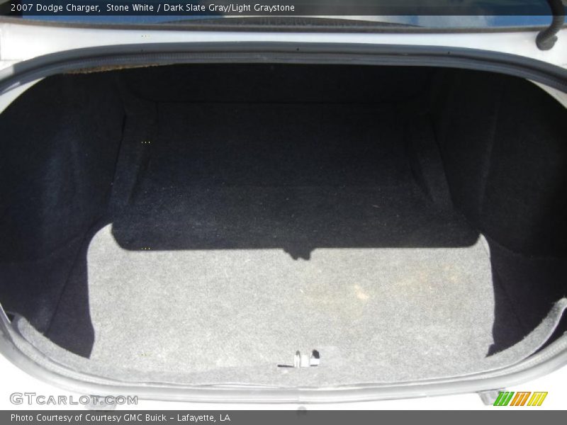 Stone White / Dark Slate Gray/Light Graystone 2007 Dodge Charger