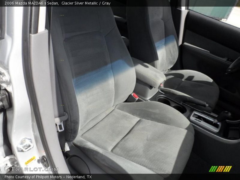 Glacier Silver Metallic / Gray 2006 Mazda MAZDA6 s Sedan
