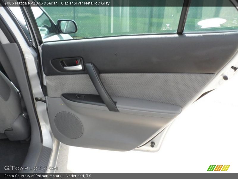 Glacier Silver Metallic / Gray 2006 Mazda MAZDA6 s Sedan