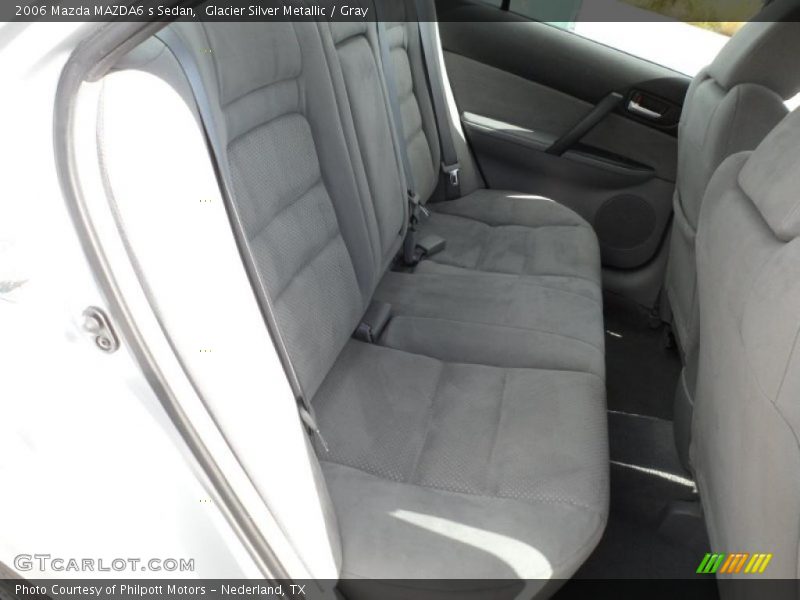 Glacier Silver Metallic / Gray 2006 Mazda MAZDA6 s Sedan