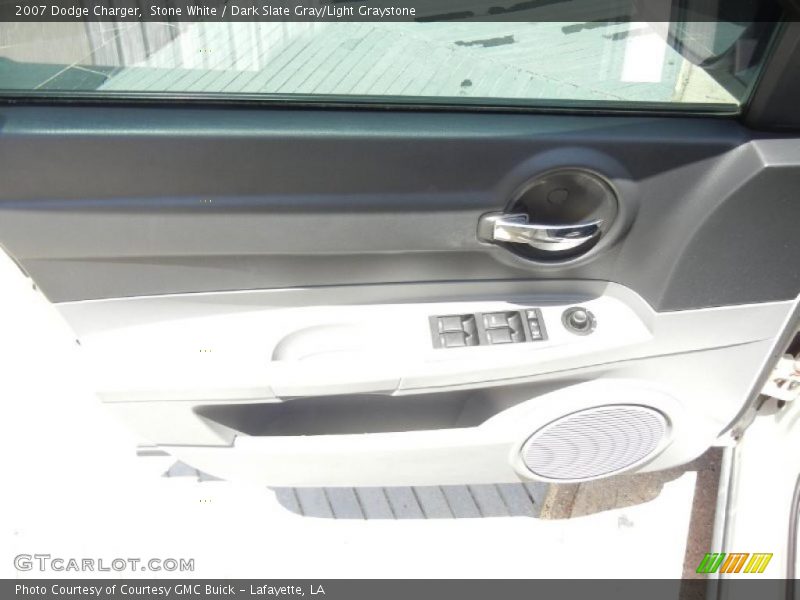 Stone White / Dark Slate Gray/Light Graystone 2007 Dodge Charger