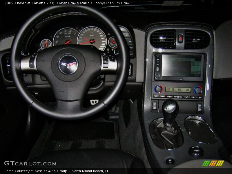 Dashboard of 2009 Corvette ZR1