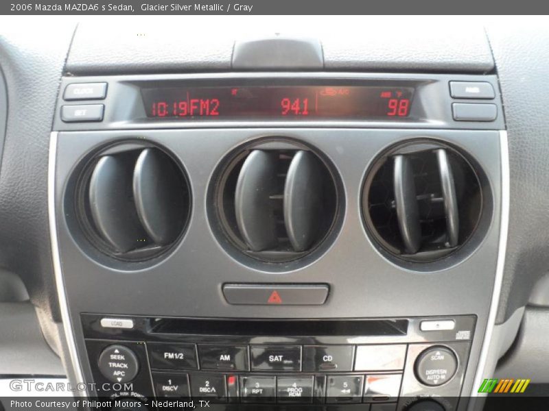 Glacier Silver Metallic / Gray 2006 Mazda MAZDA6 s Sedan