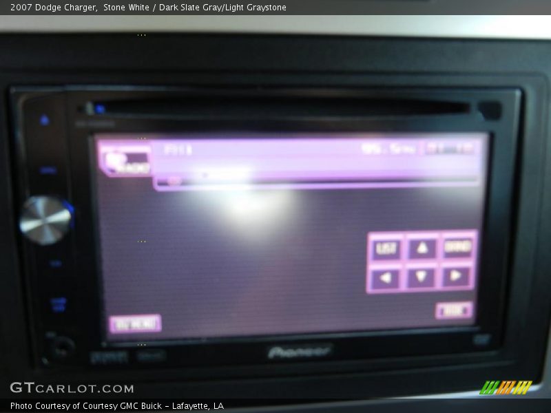 Stone White / Dark Slate Gray/Light Graystone 2007 Dodge Charger