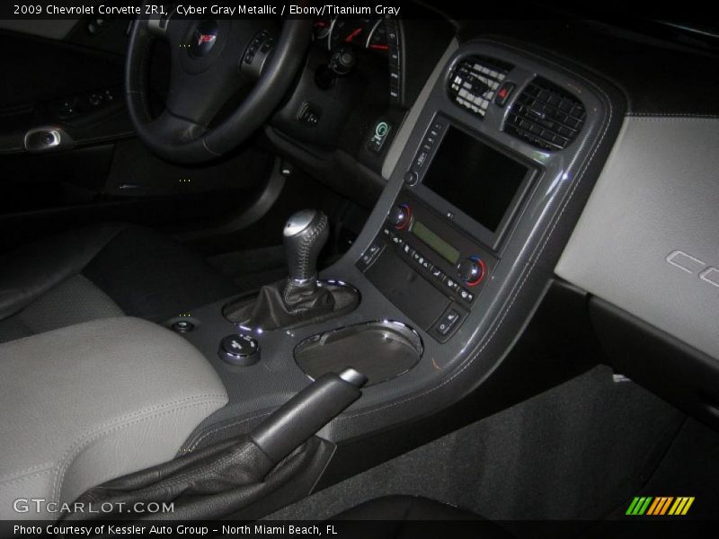 Controls of 2009 Corvette ZR1