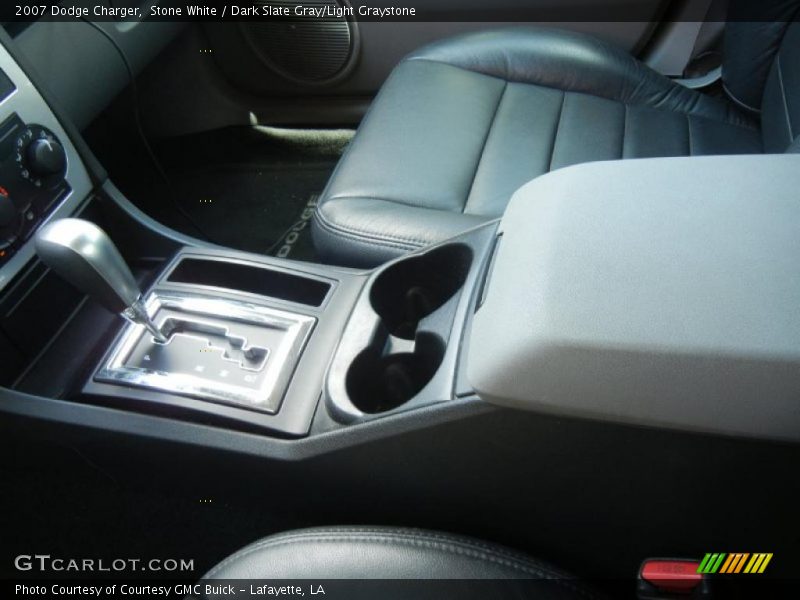 Stone White / Dark Slate Gray/Light Graystone 2007 Dodge Charger
