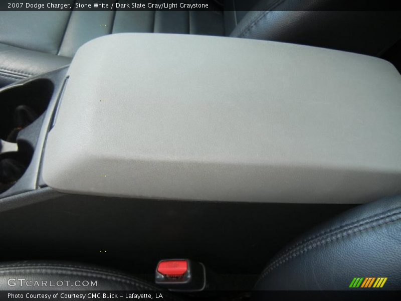 Stone White / Dark Slate Gray/Light Graystone 2007 Dodge Charger