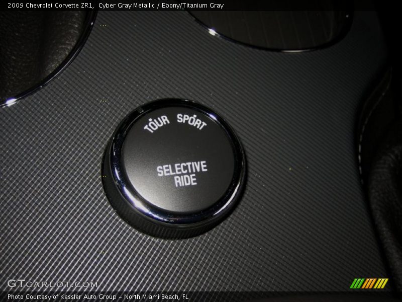 Controls of 2009 Corvette ZR1