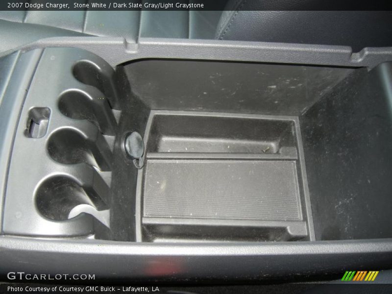 Stone White / Dark Slate Gray/Light Graystone 2007 Dodge Charger