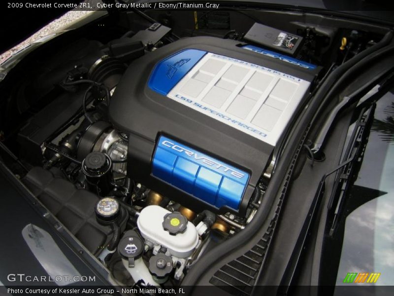  2009 Corvette ZR1 Engine - 6.2 Liter Supercharged OHV 16-Valve LS9 V8